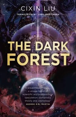 Omslag: "The dark forest" av Cíxīn Liú
