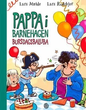 Omslag: "Bursdagsbaluba" av Lars Mæhle