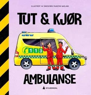 Omslag: "Ambulanse" av Ingebjørg Faugstad Mæland