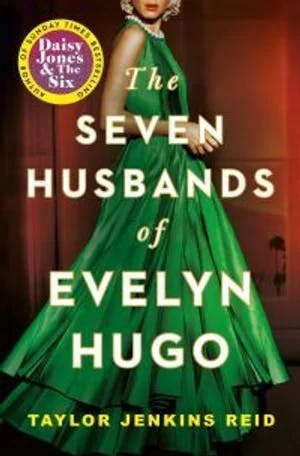Omslag: "The seven husbands of Evelyn Hugo : a novel" av Taylor Jenkins Reid