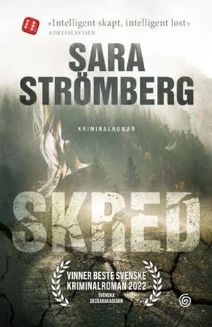 Omslag: "Skred" av Sara Strömberg