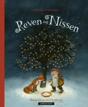 Omslag: "Reven og nissen" av Astrid Lindgren