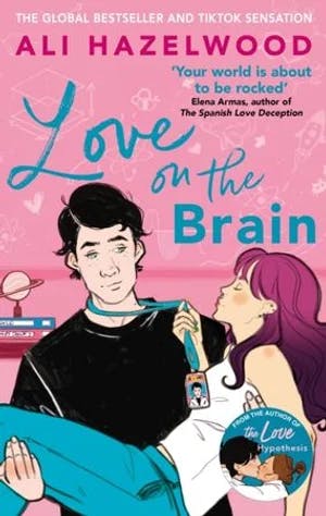 Omslag: "Love on the brain" av Ali Hazelwood