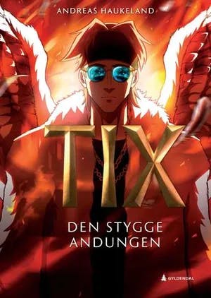 Omslag: "TIX : den stygge andungen" av Andreas Haukeland