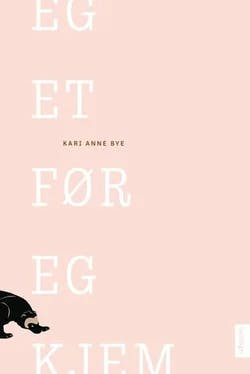 Omslag: "Eg et før eg kjem : dikt" av Kari Anne Bye