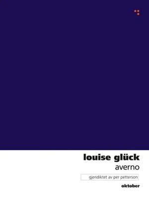 Omslag: "Averno" av Louise Glück